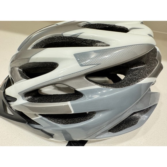 Bell Dart Adult Bicycle Helmet Grey White Adjustable 53-60cm M383 817169 - Picture 10 of 10